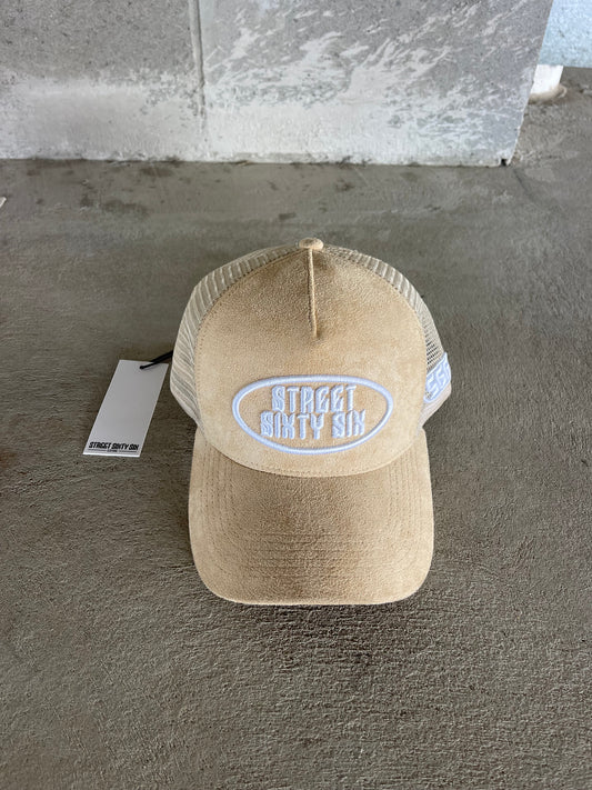 SS6 TRUCKER CAP - BEIGE